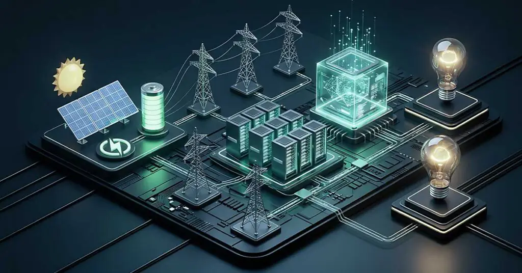 Utility usage map laid out across a circuit board